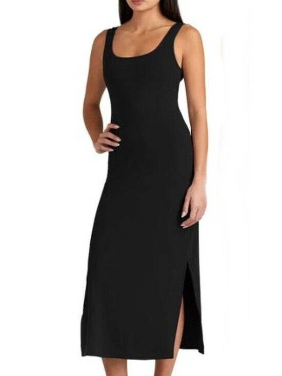 Frank & Oak Dresses & Skirts - Frank and Oak Ribbed Knit Tank Dress - Black - NEW